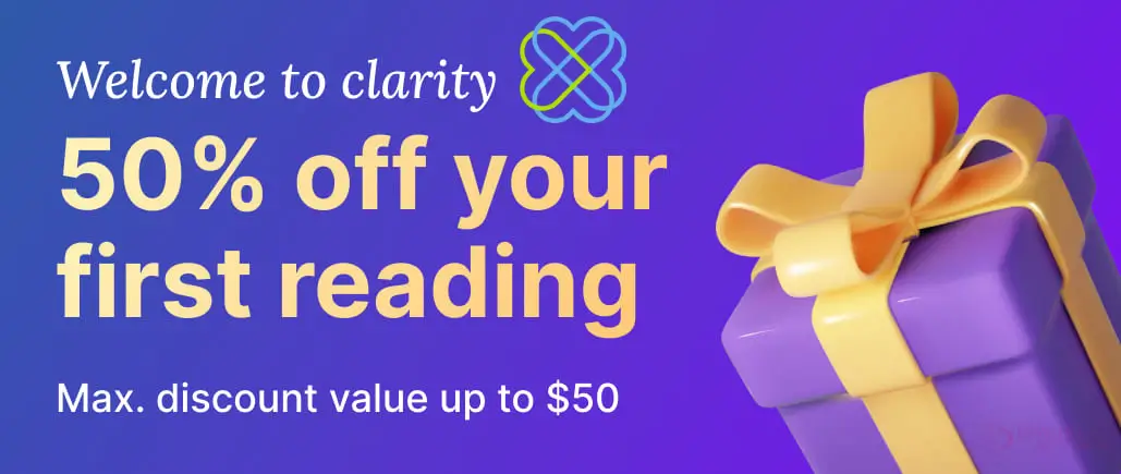 Kasamba discount: 50% off your first reading