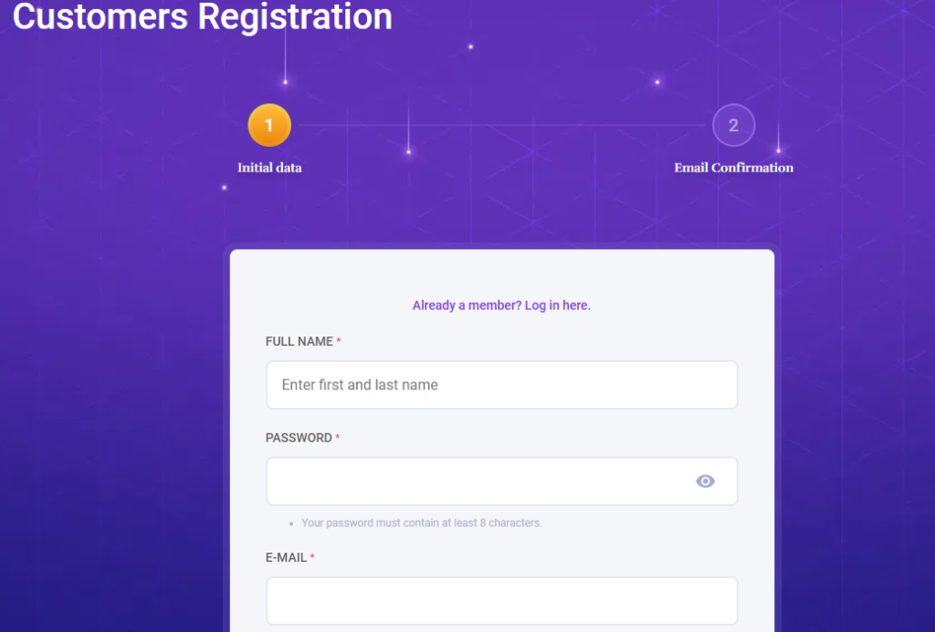 Registration Mysticsense