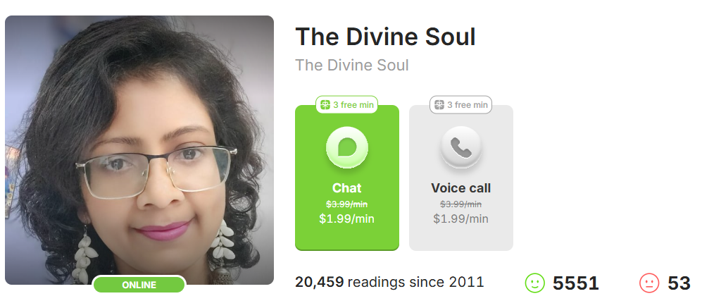 kasamba psychic divine soul