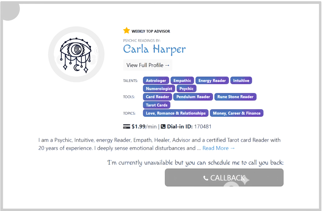 Psychics Power Network 3