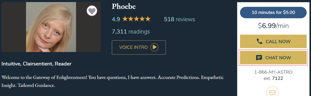 Top Psychics On the Psychic Center 5